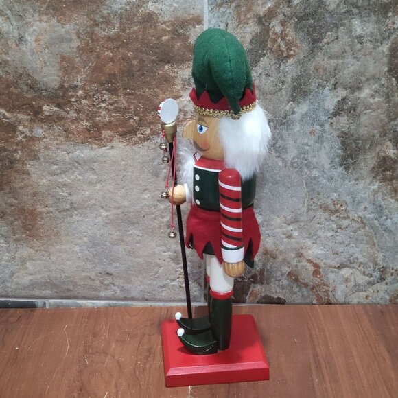 Vintage Nutcracker Musicians Candy Cane Jester 2005 14 In Tall Limited Edition - Picture 7 of 11